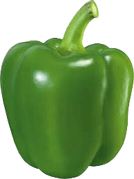 Peter Rabit Farms  whole green pepper Full-Size Picture